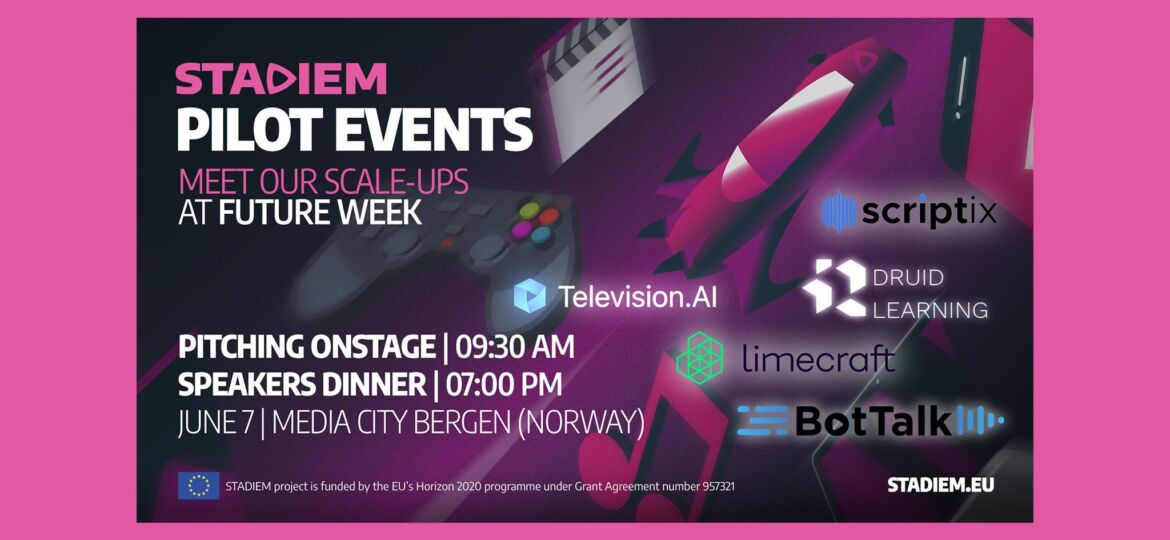 Promo card for STADIEM Pilot Event at Future Week 2023