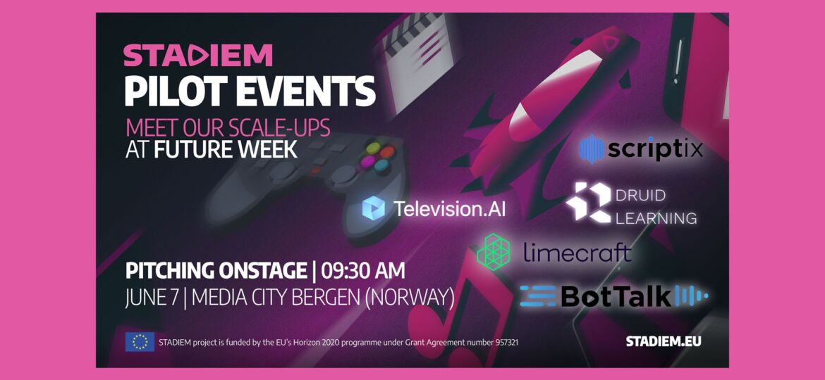 Promo card for STADIEM Pilot Event at Future Week 2023